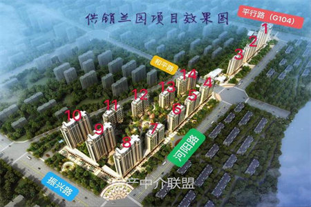 金色水岸经典花园旁精装修南北通透拎包入住